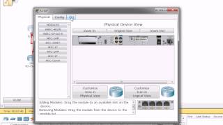 CCNA1 Packet Tracer Lab 6813 [upl. by Atinot77]