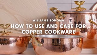 How to Use and Care for Copper Cookware [upl. by Llirrehs]