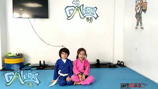 Ankle pick  Derribos de Jiu Jitsu Brasilero para niños [upl. by Anitsyrc]