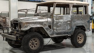 1977 Toyota Land Cruiser FJ40 Restoration Project [upl. by Auqenat77]