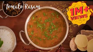 Tomato Rasam  South Indian Recipes  Easy Lunch Recipes  Rasam Recipe [upl. by Morly470]