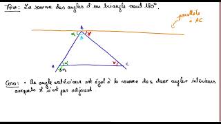 Somme des angles dun polygone [upl. by Etessil]