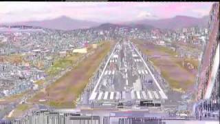 Approach landing and taxiin at Quito airport Ecuador [upl. by Kean]