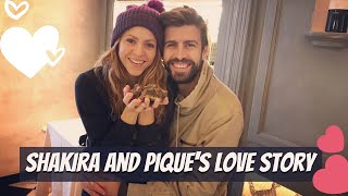 Shakira And Piques Love Story [upl. by Valerle]