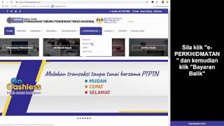 Semak Penyata Pinjaman PTPTN Online [upl. by Deevan]