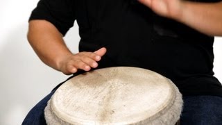 Djembe Drumming Patterns for Beginners  African Drums [upl. by Ymiaj]