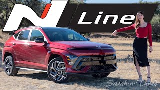 A SPICY BUBBLE  2024 Hyundai Kona N Line AWD Review [upl. by Elisabet]