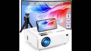 VOPLLS Projector Review – PROS amp CONS – Native 1080P Projector with Wi Fi amp Bluetooth [upl. by Diskin580]