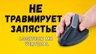 ЛУЧШАЯ мышь для работы  Вертикальная мышь Logitech MX Vertical [upl. by Mehalek246]