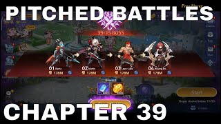 PITCHED BATTLES  CHAPTER 39 ► MOBILE LEGENDS ADVENTURE [upl. by Mcclees]