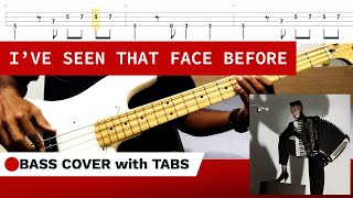 Ive seen that face before  Grace Jones BASS COVER  TABS [upl. by Gibbie]