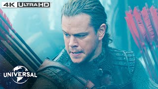 Taotie Attack The Great Wall  First Battle Scene  The Great Wall 2017 Movie Clip HD [upl. by Clawson]