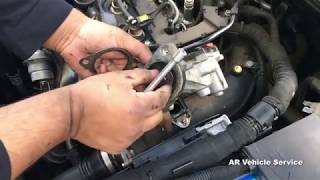 How to Remove and Blank an EGR Valve Vauxhall Astra J 17 CDTi 2012 [upl. by Aicercal]