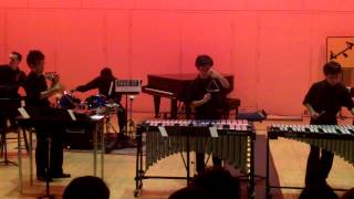 Have You Heard  Pat Metheny Group percussion ensemble  THUD [upl. by Llertnac]