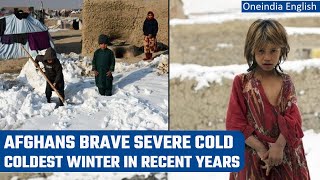 Afghanistan 70 dead as the country witnesses coldest winter in years Oneindia News International [upl. by Burdett631]