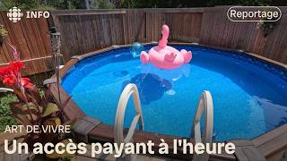 Ils ouvrent parfois gratuitement leur piscine résidentielle aux inconnus [upl. by Fiel]