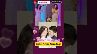 Julie Anne San Jose amp Rayver Cruz sweet Moments shortsviral filipinoactress viral trending [upl. by Ander]