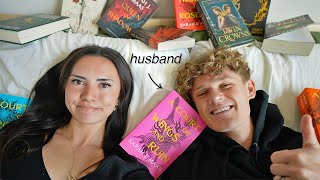 Husband Controls What I Read for a Month [upl. by Atekal]