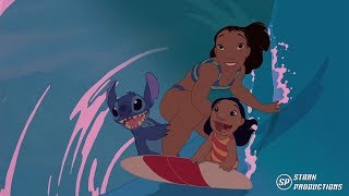 Lilo amp Stitch  Hawaian rollercoaster ride 4K Castellano [upl. by Laehcor]