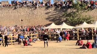 Campeonato Mundial de Combate Medieval en el Castillo de Belmonte [upl. by Macgregor895]