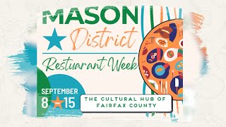 Mason Districts Restaurant Week [upl. by Tami]