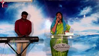 Thuuyarae thuuyarae sarva vallavar தூயரே தூயரே சர்வ வல்லவர் Live worship Song by SisLydia Daniel [upl. by Agbogla]