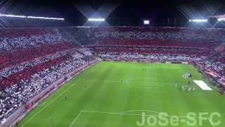 Himno del Sevilla  Sevilla 40 Betis JoSeSFC92 Himno y previa [upl. by Enajaras]