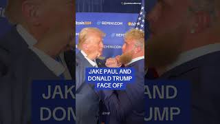 Jake Paul and Donald Trump face off [upl. by Aihseuqal]