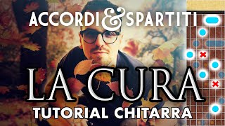 LA CURA Tutorial Chitarra  Franco Battiato [upl. by Heinrick63]