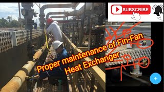 proper hydrotest of finfan exchanger [upl. by Karyn]