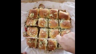 Ham  Cheese Sliders on Hawaiian Rolls Shorts [upl. by Rebah]