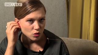 Blue is the Warmest Colour Léa Seydoux interview [upl. by Ykcub]