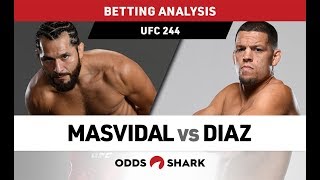 UFC 244 Quick Picks and Betting Odds  Diaz vs Masvidal [upl. by Merna145]