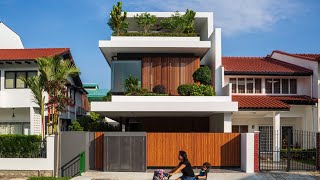 Singapore Bungalow House🇸🇬 Explore Singapore Luxury House  Tuoi Singapore [upl. by Marcy]