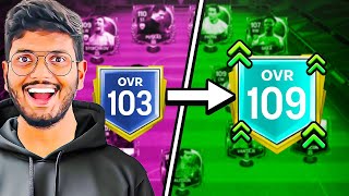 Mind Blowing Squad Upgrade on My Subscribers Account 103 to 109 OVR  FC MOBILE [upl. by Crompton431]