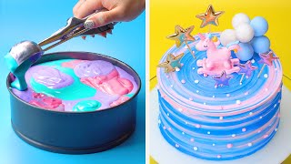 Best Of August  Perfect Cake And Dessert Recipes  Making Colorful Cake Video Tutorials By So Tasty [upl. by Yddub]