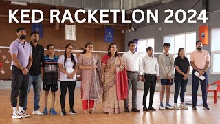 Ked Racketlon 2024  Inter School Badminton Competition  Kunskapsskolan Lucknow [upl. by Suivatra]