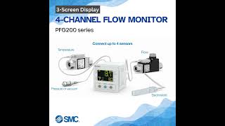 SMC PFG200 Flow Sensor Monitor [upl. by Yliak836]