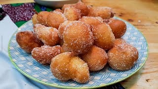 Beignets Deureum  Beignets légers au sucre de notre enfance [upl. by Ecnarual]