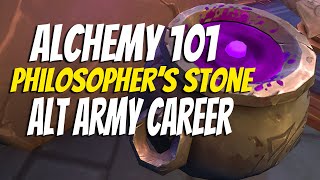 WoW The War Within  How To Get Philosophers Stone  Alchemy Guide for Thaumaturgy amp Transmutes [upl. by Niak]