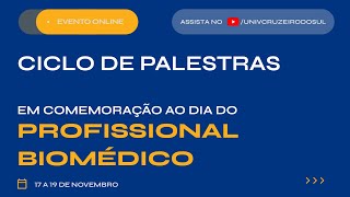 BIOMÉDICO NA PERÍCIA CRIMINAL  CICLO DE PALESTRAS BIOMEDICINA CRUZEIRO DO SUL [upl. by Silma]