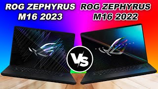 Asus ROG Zephyrus M16 2023 vs Zephyrus M16 2022 [upl. by Pat]