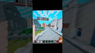 I built the part of the town in the TU31 Tutorial World minecraftnostalgia minecraftshorts [upl. by Tnerual]