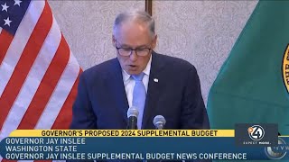 Gov Jay Inslee announces 71 billion proposed state budget [upl. by Olshausen40]