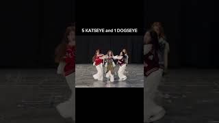 5 KATSEYE and 1 DOGSEYE🥹 KATSEYE MAMA 2024 DANCE PRACTICE PERFORMANCE KATSEYE fyp Mama2024 [upl. by Netsrak]