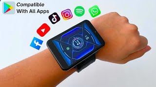 🔴Best Cheap Android Smartwatch With Whatsapp And Calls  Unboxing ASMR [upl. by Olivie]