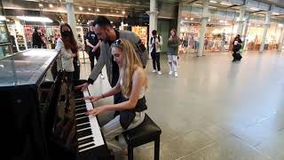 Blondie Had Her First Public Piano Duet and Enjoyed it a lot [upl. by Thorny]