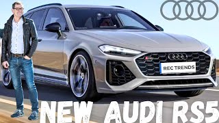 Shocking Truth About 2025 Audi RS5 Avant Hybrid Super Wagon [upl. by Alleon]