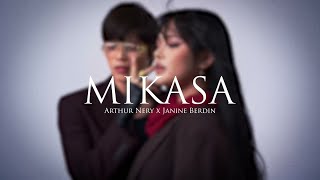 Mikasa  Arthur Nery amp Janine Berdin Official Lyric Video [upl. by Alyad]