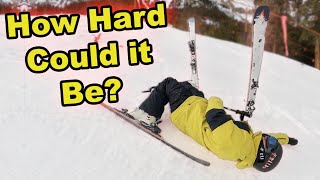 Pro Snowboarder Tries Skiing  Season 5 Day 27 [upl. by Cardie]